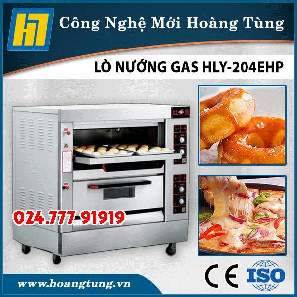 Lò Nướng 2 Tầng 4 Khay HLY-204 (Gas)